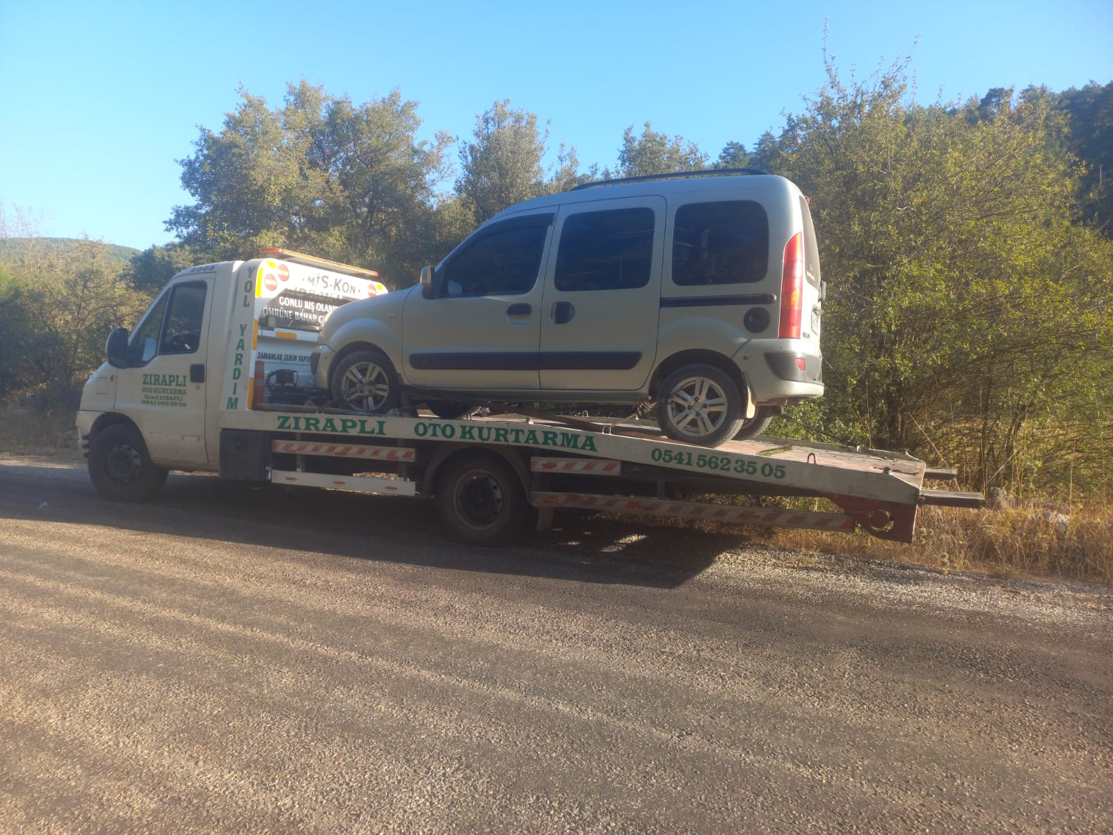 zıraplı oto kurtarma 05415623505 muğla