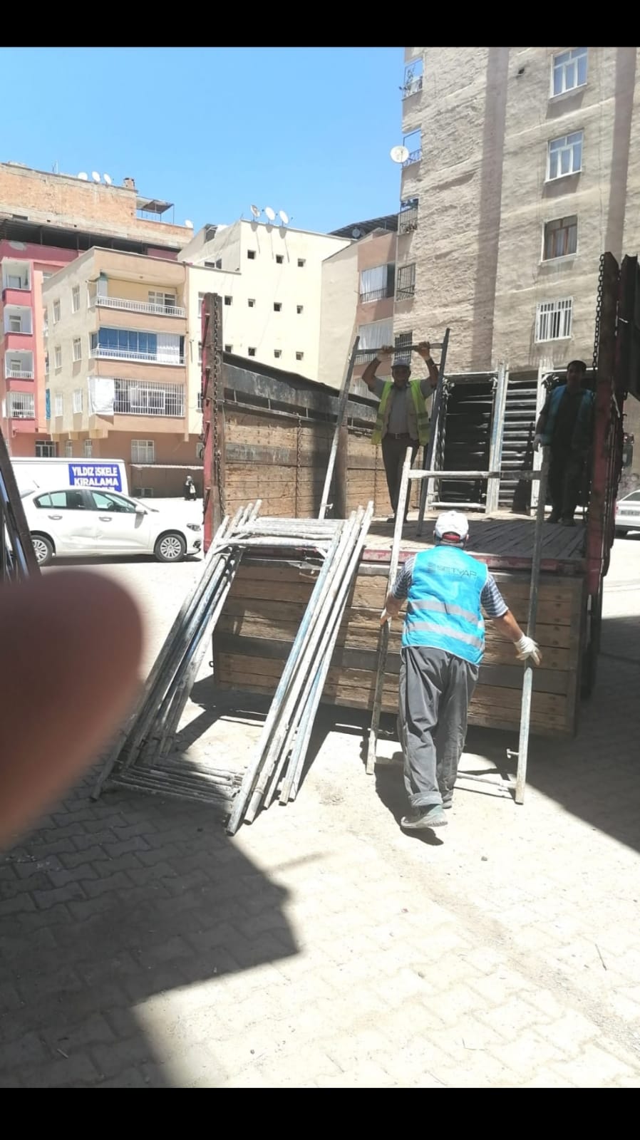 Diyarbakır Yıldız Tekerlekli İskele Kiralama ve Alım Satım