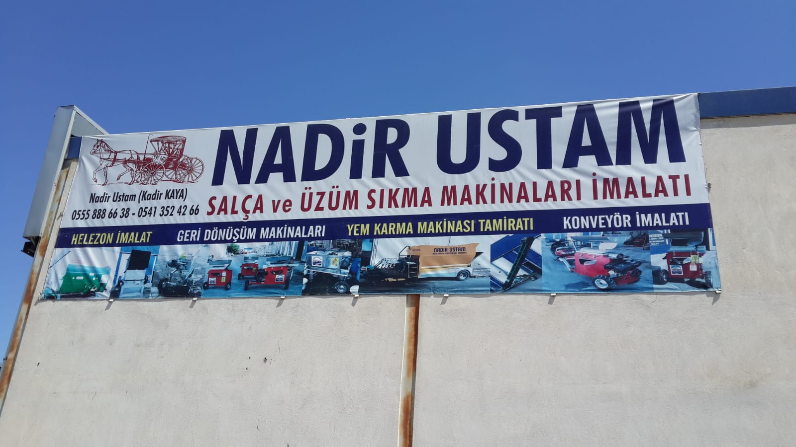 NADİR USTAM SALÇA ÜZÜM SIKMA MAKİNALARI 