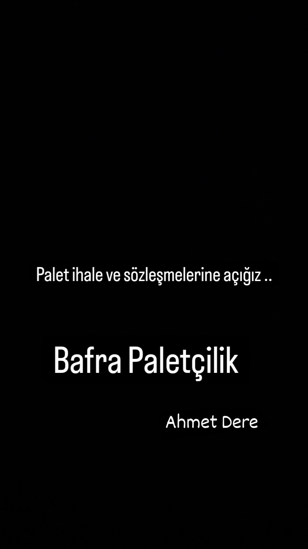 Bafra Paletçilik 05539039616