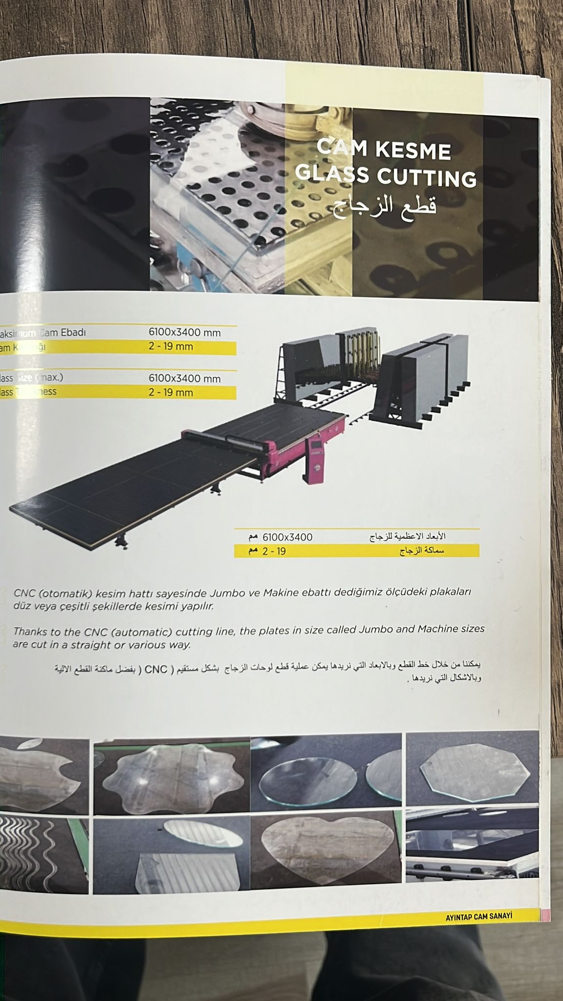 AYINTAP CAM SANAYİ LTD ŞTİ