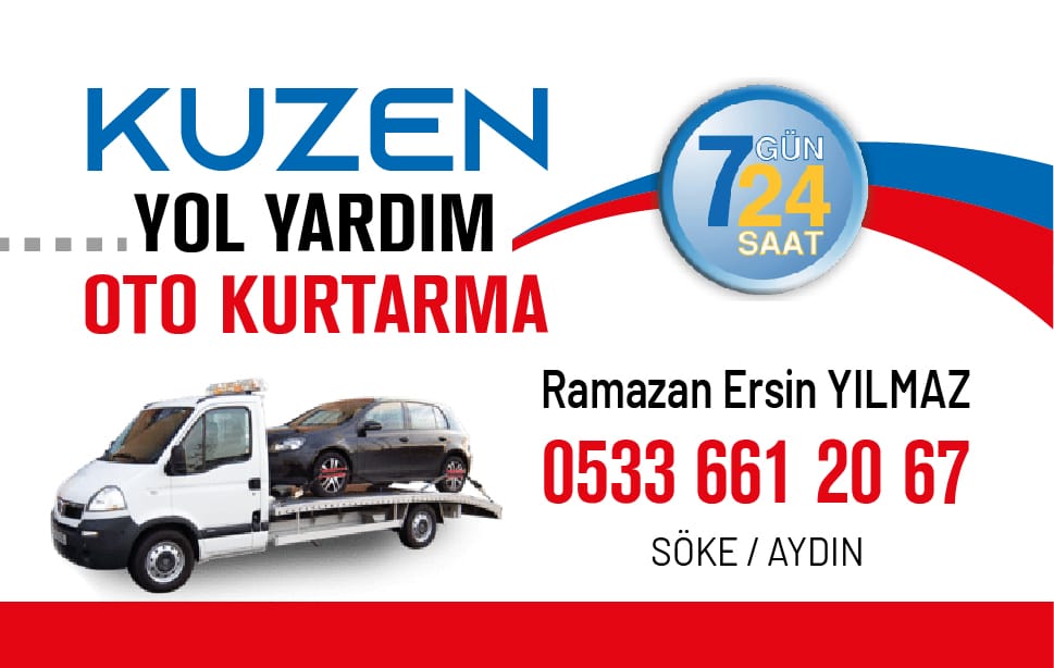 Aydın Söke Kuzen Yol Yardım Oto Kurtarma 05336612067