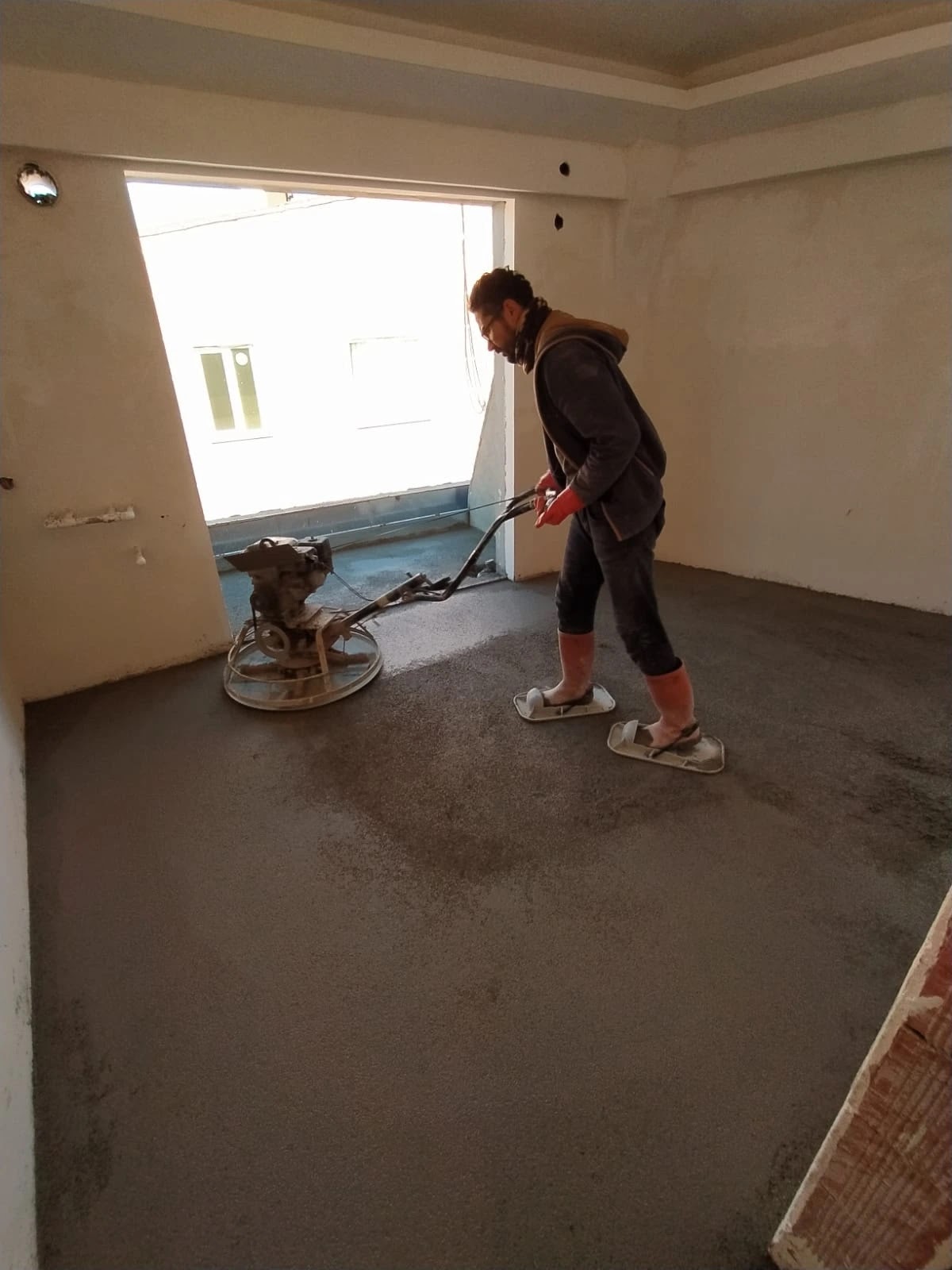Kandıra şapçı makinalı şap uygulaması 05330851504