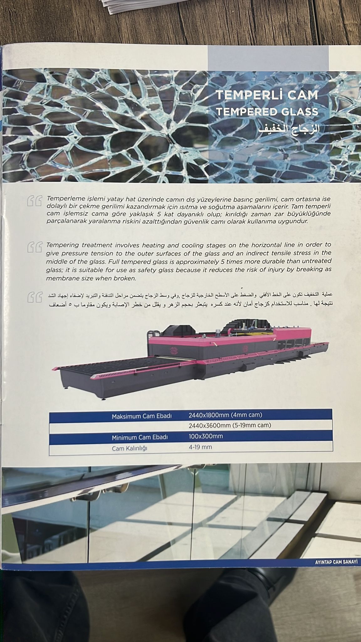 AYINTAP CAM SANAYİ LTD ŞTİ